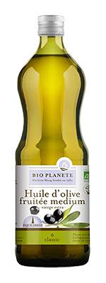 Bio Planète Olijfolie Extra Vierge Medium Fruitig Bio (1000 ml)