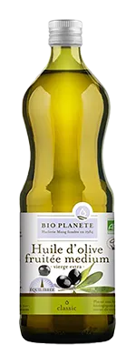 Bio Planète Olijfolie Extra Vierge Medium Fruitig Bio (1000 ml)