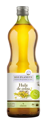 Bio Planète Olie voor Sauzen en Mayonaise (ontgeurde Koolzaadolie) Bio (1000 ml)