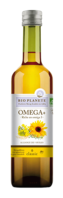 Bio Planète Omega+ Combinatie van 5 Oliën Bio (500 ml)