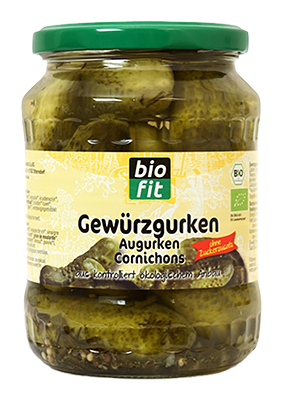 Biofit Augurken Zoet Zuur Bio (720 ml)