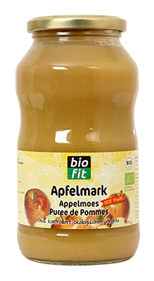 Biofit Appelmoes Ongezoet Bio (720 ml)