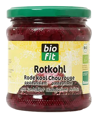 Biofit Rode Kool Bio (370 ml)