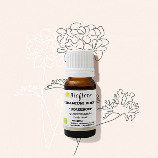 Bioflore Geranium Etherische Olie Bio (10 ml)