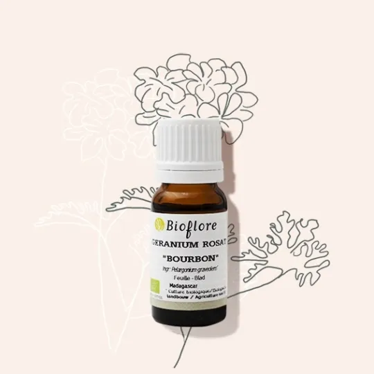 Bioflore Geranium Etherische Olie Bio (10 ml)