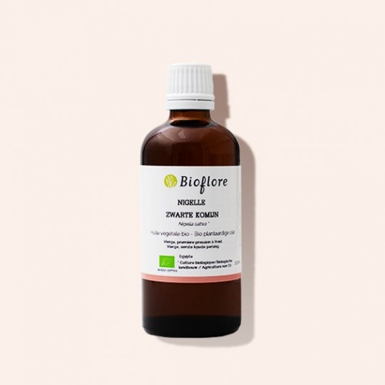 Bioflore Zwarte Komijn Plantaardige Olie Bio (100 ml)