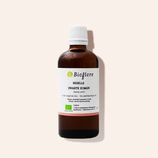Bioflore Zwarte Komijn Plantaardige Olie Bio (100 ml)