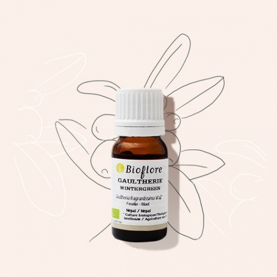 Bioflore Wintergreen Etherische Olie Bio (10 ml)