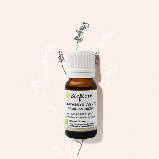 Bioflore Spijklavendel Etherische Olie Bio (10 ml)