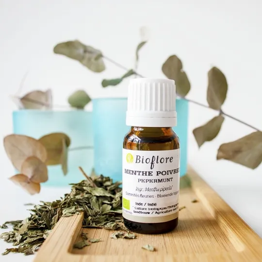 Bioflore Pepermunt Etherische Olie Bio (10 ml)