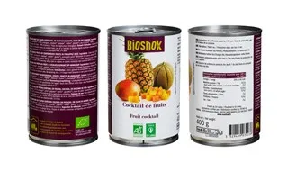 Bioshok Exotische Vruchten Mix Bio (400 ml)