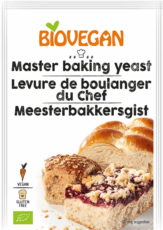 Biovegan Meesterbakkers Gist Lactose & Glutenvrij Bio (7 gr)