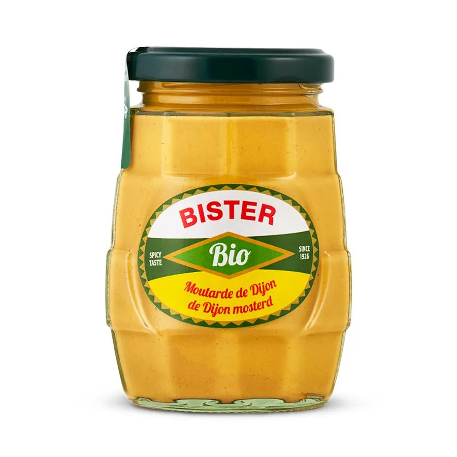 Bister Bio Bister Dijon Mosterd Bio (250 gr)