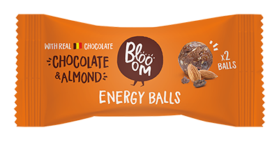 Blooom Energieballetjes Chocolade & Amandel Bio (36 gr)
