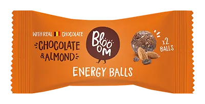 Blooom Energieballetjes Chocolade & Amandel Bio (36 gr)