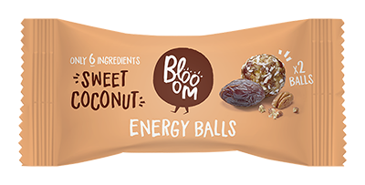 Blooom Energieballetjes Zoete Kokos Bio (36 gr)