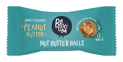 Blooom Notenboter Balletjes Pindakaas Bio (36 gr)