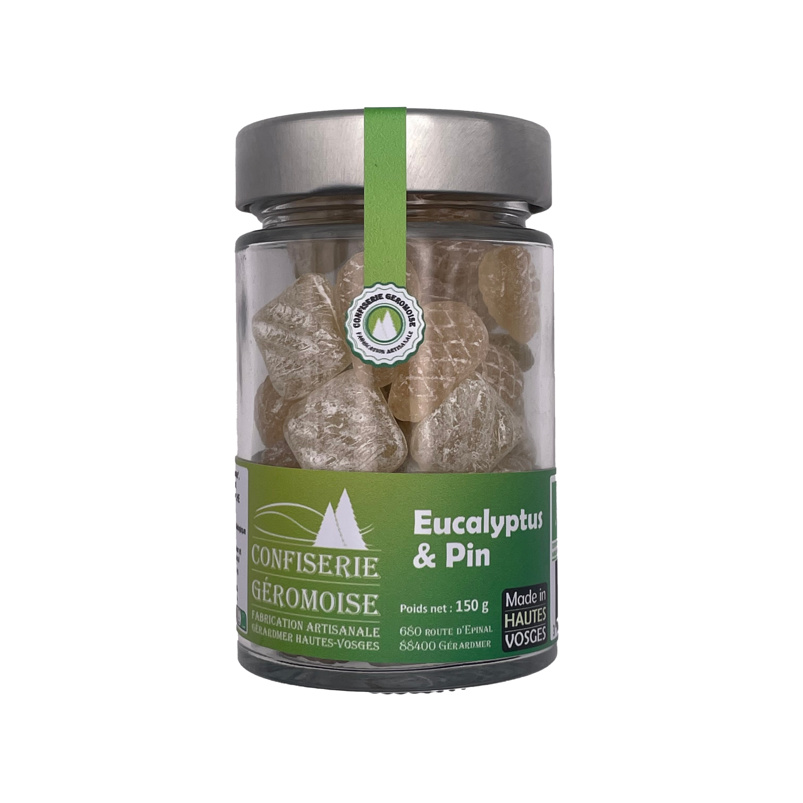 Bonbons Des Vosges Pastilles Des Vosges Eucalyptus/den Bio (150 gr)