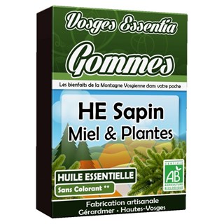 Bonbons Des Vosges Pastilles Des Vosges Spar, Dennenhoning, Planten Bio (45 gr)
