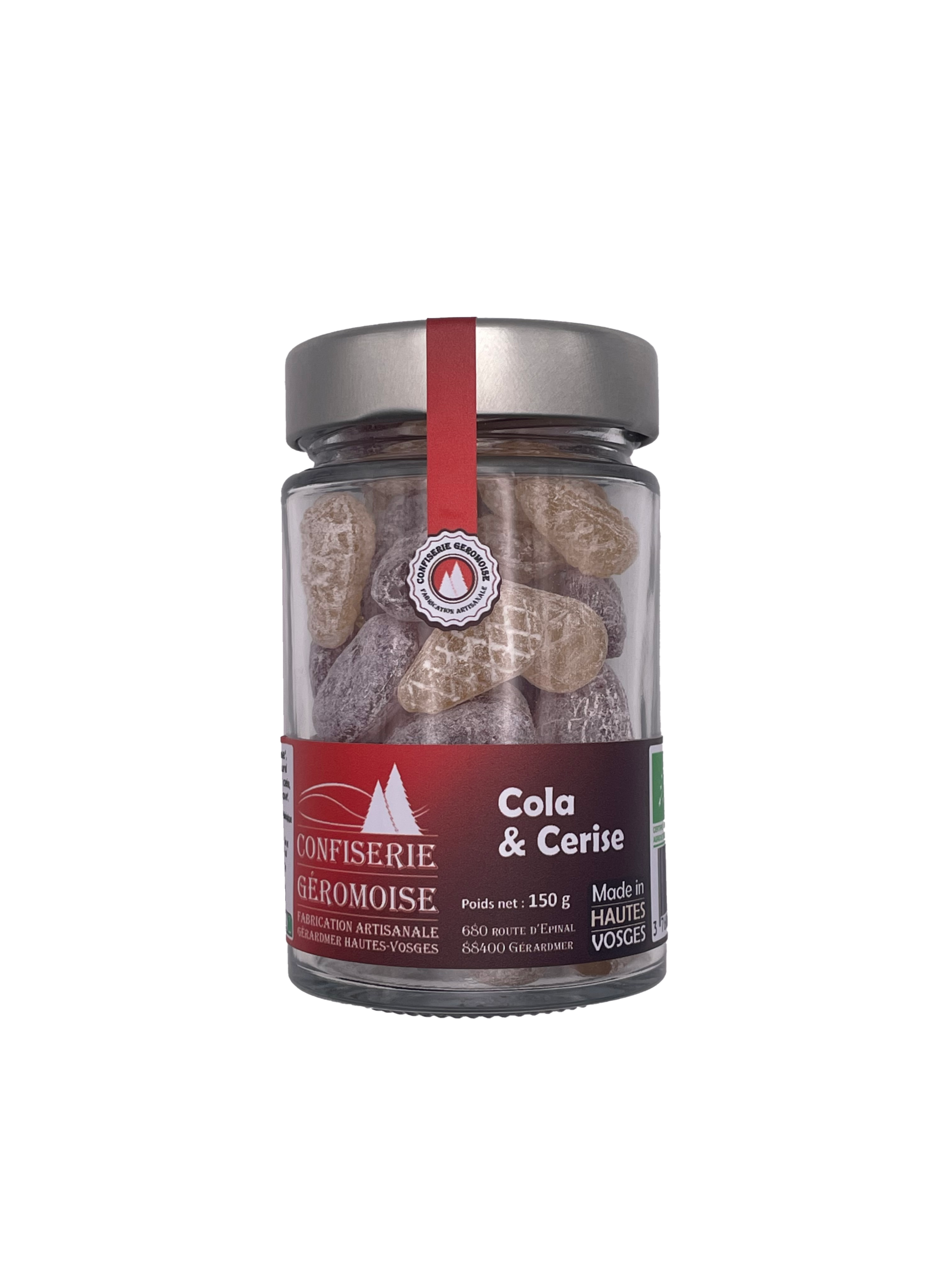 Bonbons Des Vosges Pastilles Des Vosges Cola/kers Bio (150 gr)
