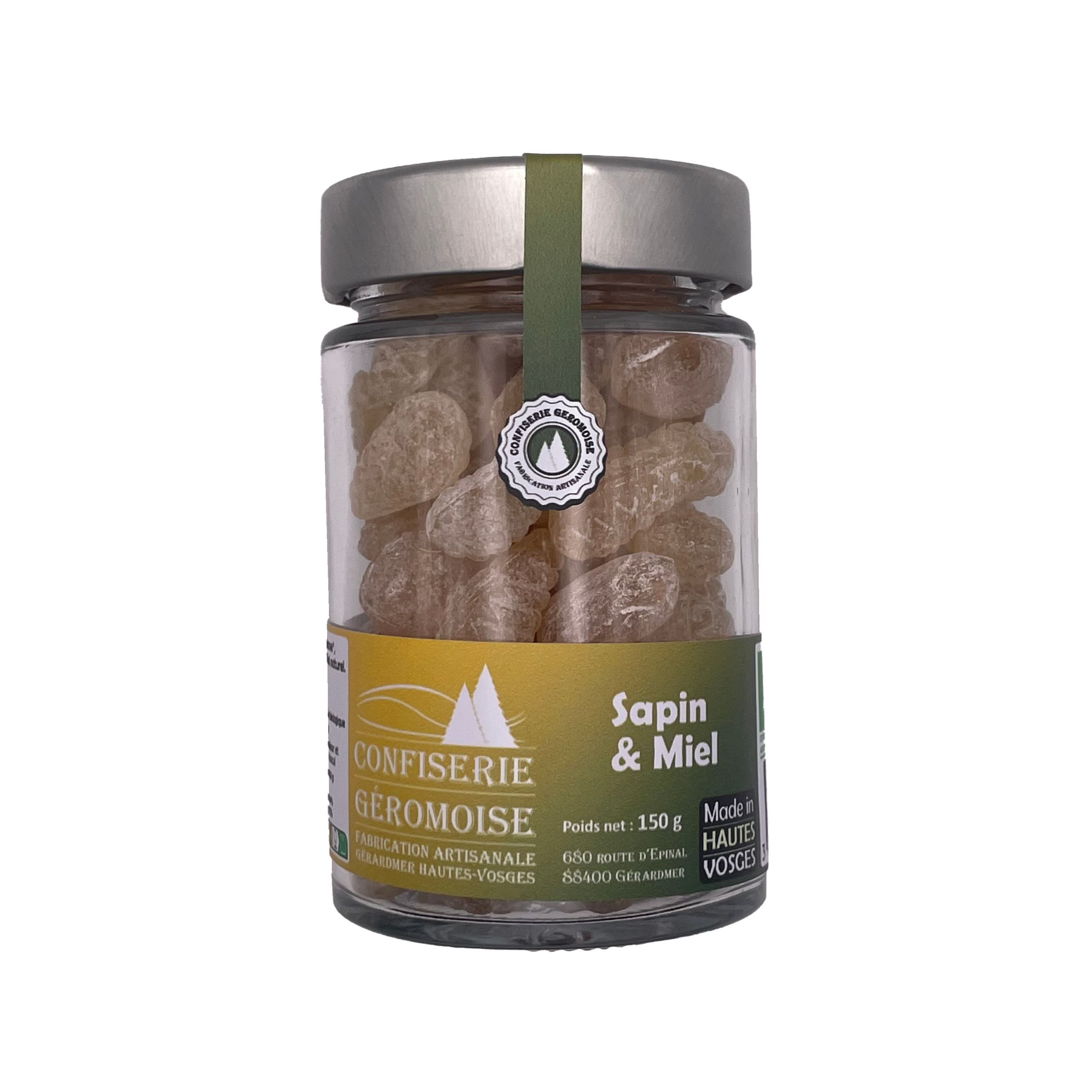 Bonbons Des Vosges Pastilles Des Vosges Den/honing Bio (150 gr)