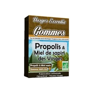 Bonbons Des Vosges Pastilles Des Vosges Propolis en Dennenhoning Bio (45 gr)