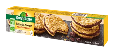 Bonneterre Haverkoekjes met Pure Chocolade Bio (150 gr)
