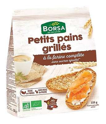 Borsa Toast Geroosterd Multigranen Bio (225 gr)