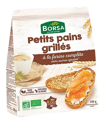 Borsa Toast Geroosterd Multigranen Bio (225 gr)