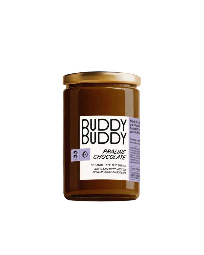 Buddy Buddy Praline Chocolade Notenboter Bio (260 gr)