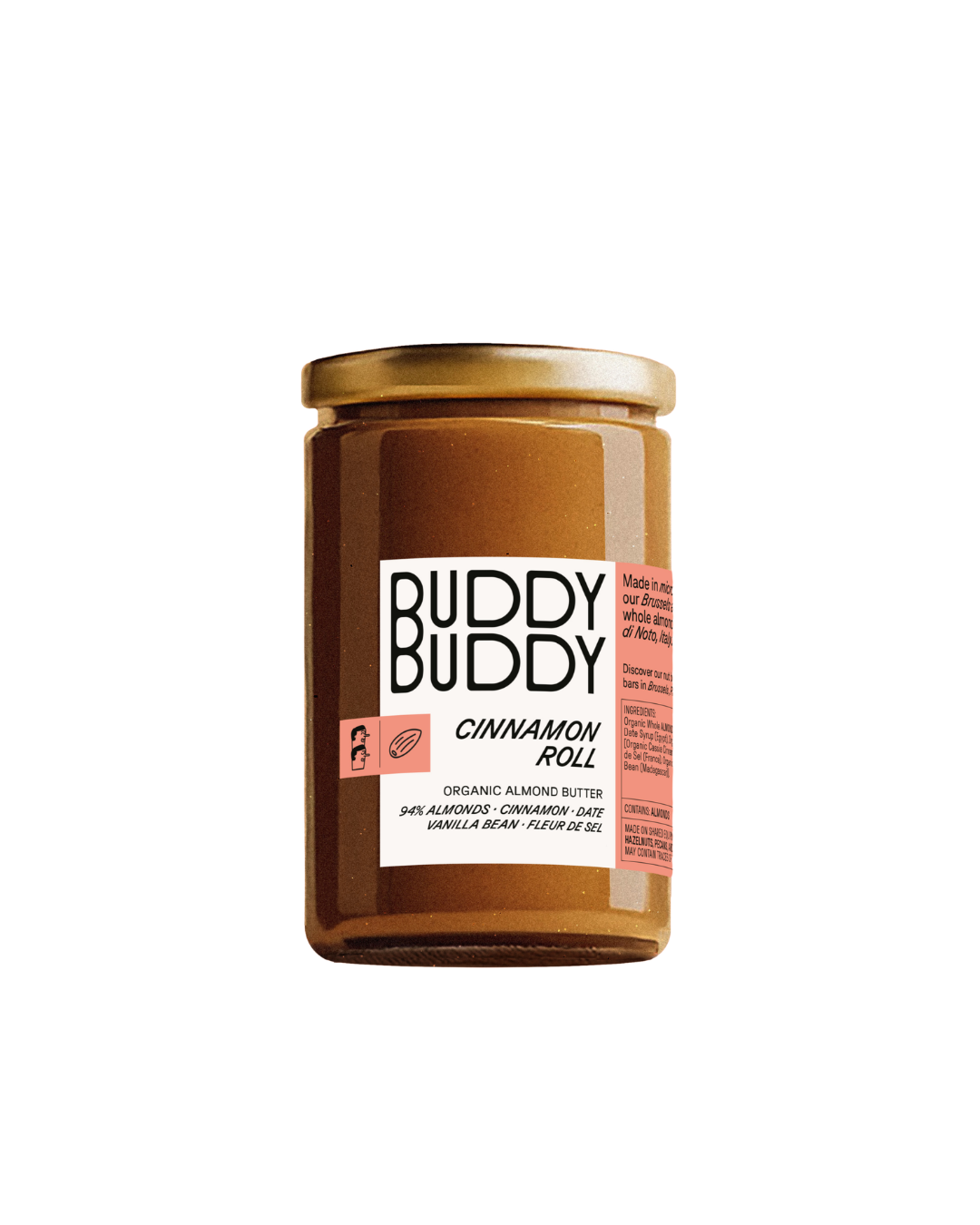 Buddy Buddy Amandelpasta met Kaneel Bio (260 gr)