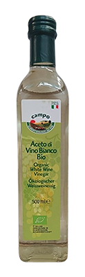 Campo Witte Wijnazijn Bio (500 ml)