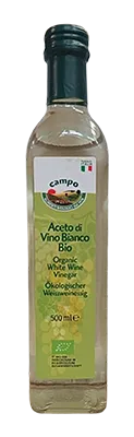 Campo Witte Wijnazijn Bio (500 ml)