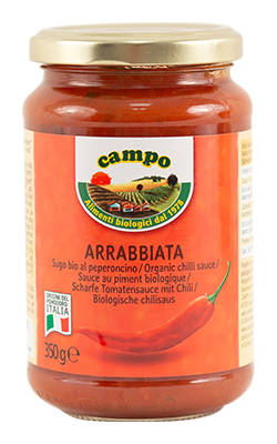 Campo Tomatensaus Arrabbiata Bio (350 gr)
