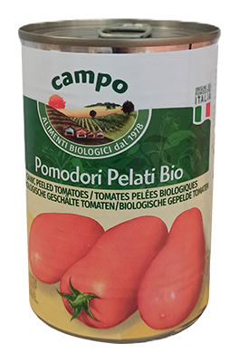 Campo Tomaten Gepeld Bio (400 gr)