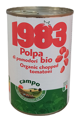 Campo Gehakte Tomaten Bio (400 gr)