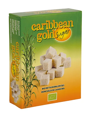 Caribbean Gold Rietsuiker Klontjes Bio (500 gr)