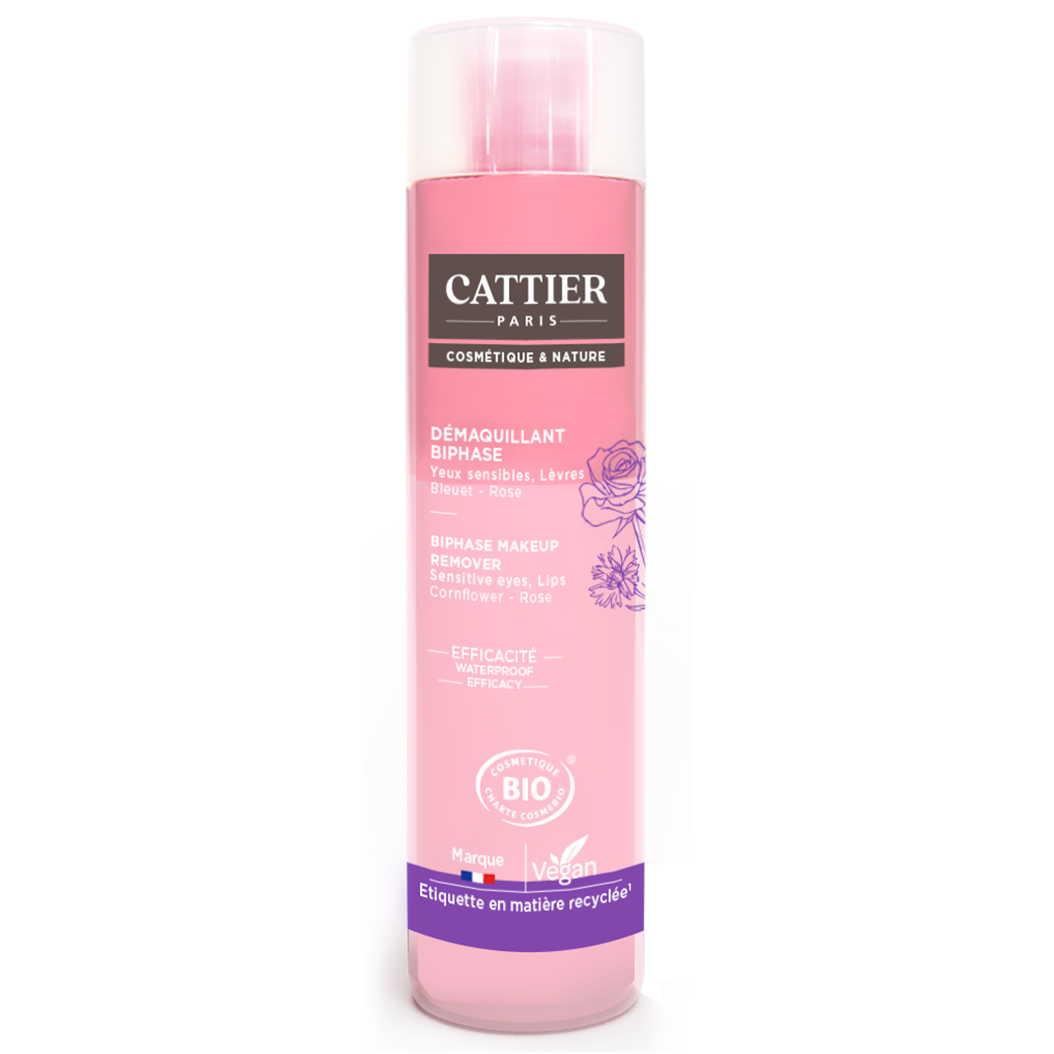 Cattier Make Up Remover 2 Fasen (150 ml)