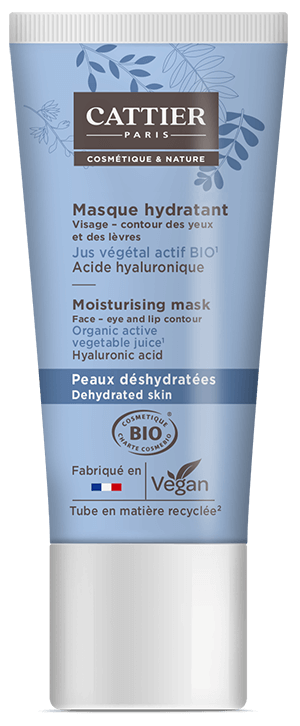 Cattier Vochtinbrengend Masker Gezicht & Ogen (50 ml)