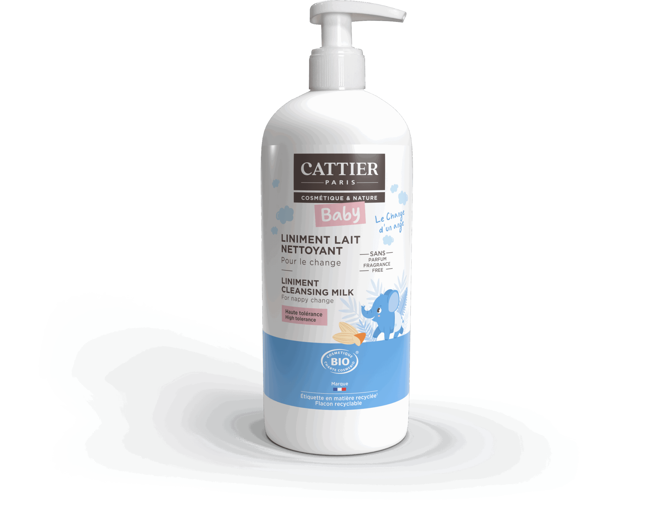 Cattier Baby Reinigingsmelk voor Luierverschoning (500 ml)