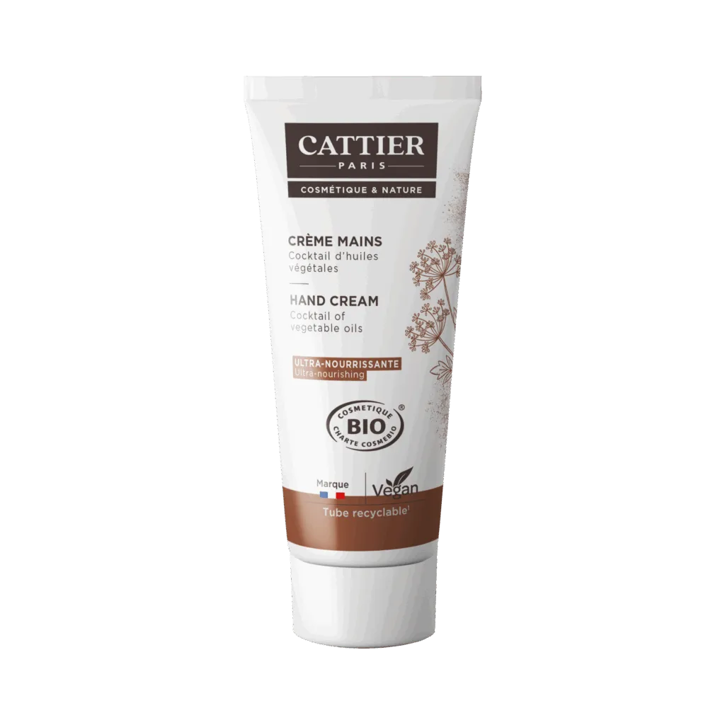 Cattier Handcreme Witte Klei Ultra Voedend (75 ml)