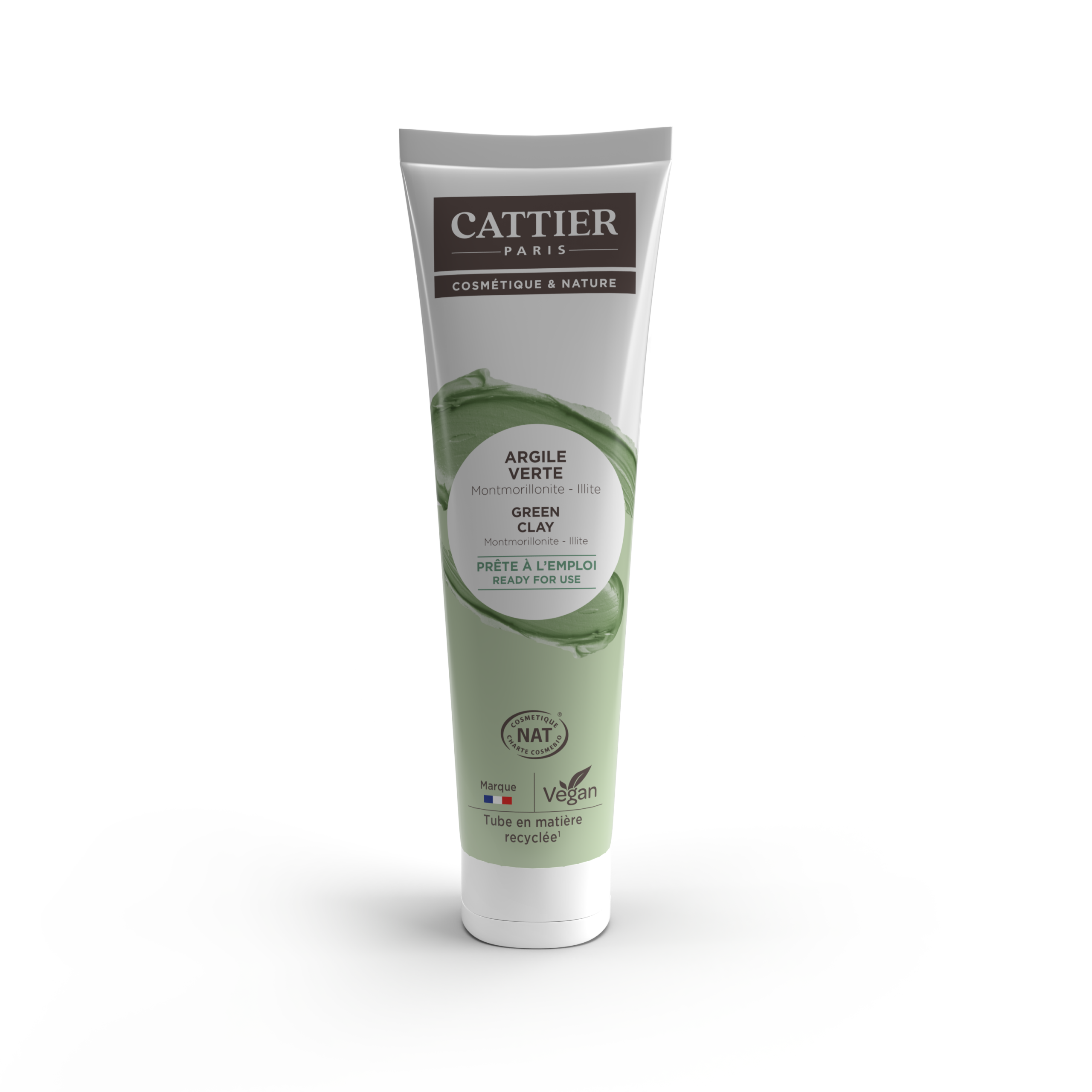 Cattier Groene Klei Klaar voor Gebruik (100 ml)