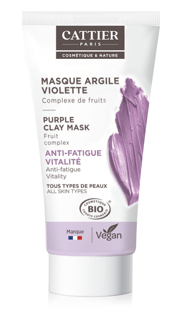 Cattier Mini Masker Violet Klei (30 ml)