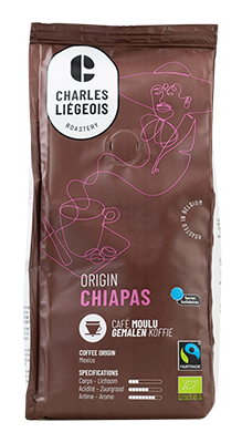 Charles Liégeois Koffie Gemalen Chiapas Bio (250 gr)
