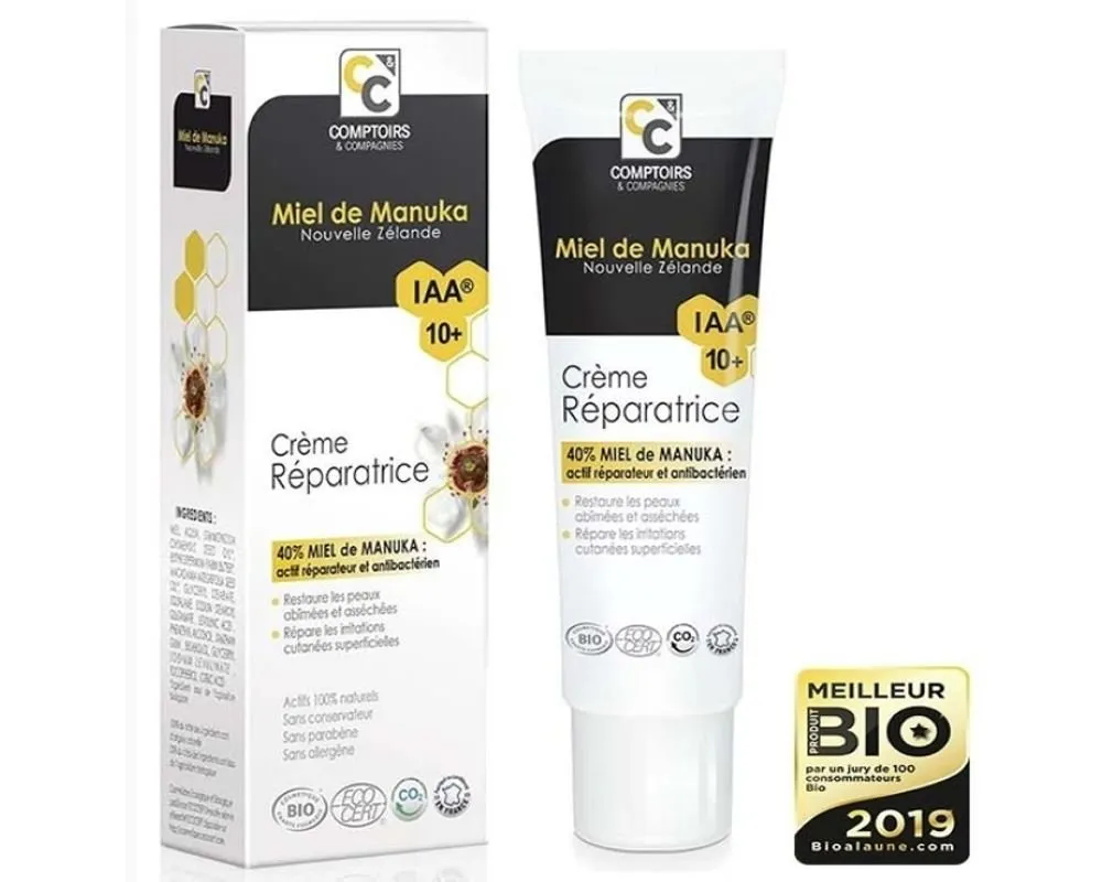 Comptoirs & Compagnies Herstellende Crème Bio 40% Manuka Honing Iaa®10+ (40 ml)