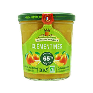 Comtes De Provence Les Comtes De Provence Clementine Confituur Bio (350 gr)