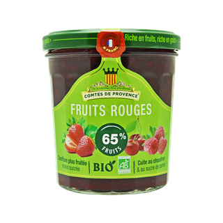 Comtes De Provence Les Comtes De Provence Rood Fruit Confituur Bio (320 gr)