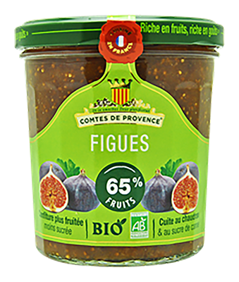 Comtes De Provence Les Comtes De Provence Vijgen Confituur Bio (350 gr)