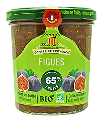 Comtes De Provence Les Comtes De Provence Vijgen Confituur Bio (350 gr)