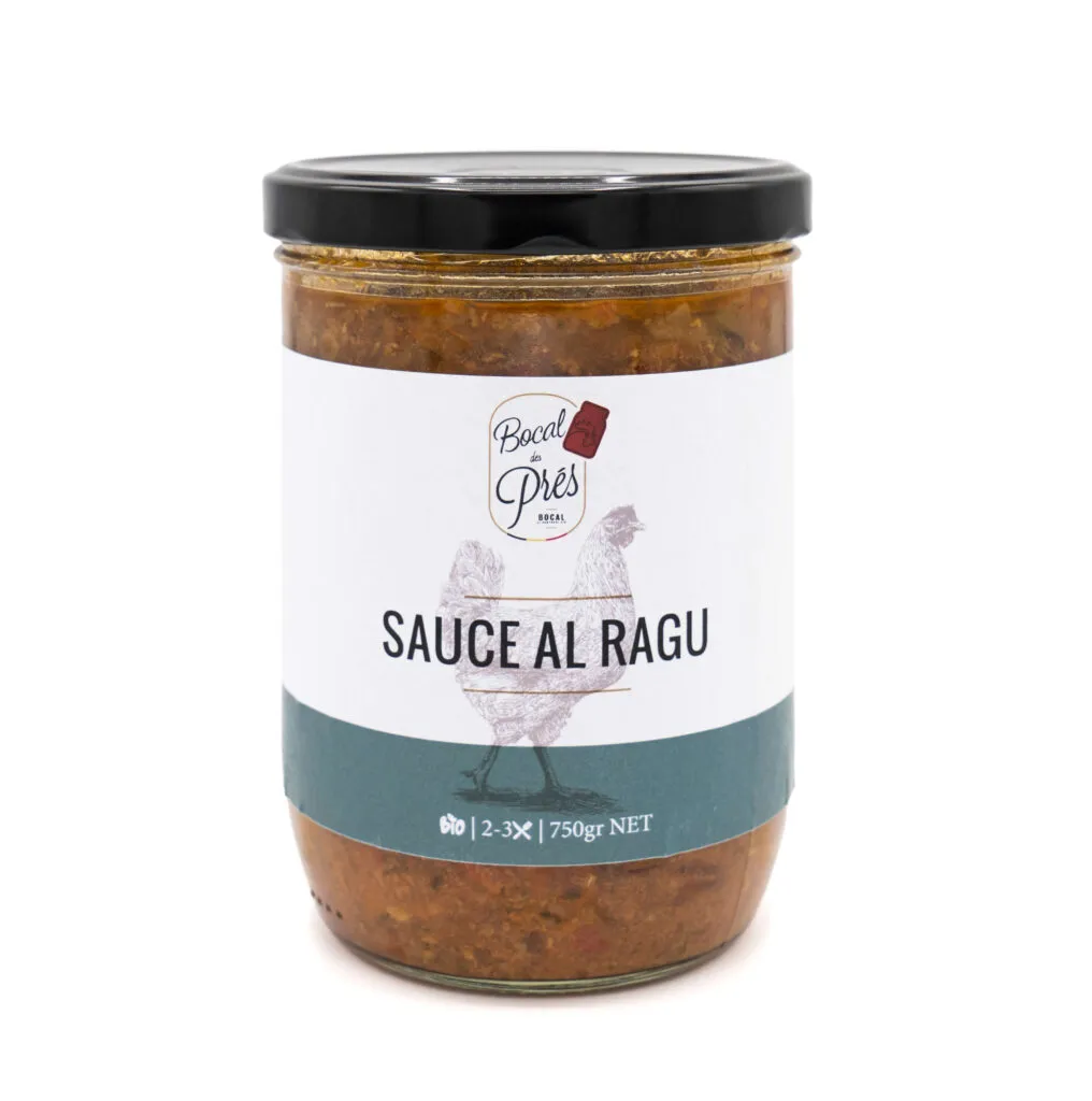 Coq Des Prés Bocal Des Prés Al-ragu-saus Bio (750 gr)
